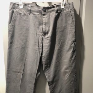 Gray casual pants